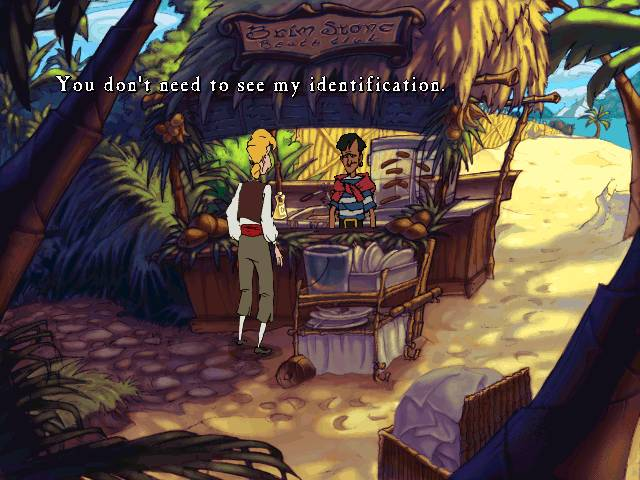 Gameplay of The Curse of Monkey Island