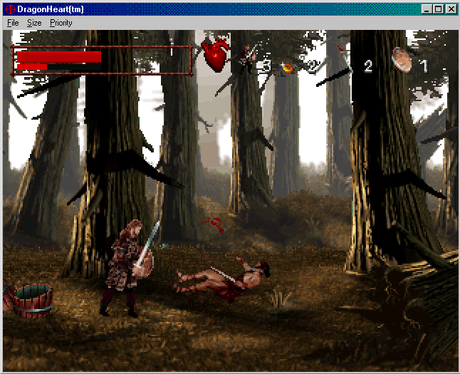Gameplay of DragonHeart: Fire & Steel