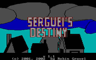 Title screen of Serguei's Destiny