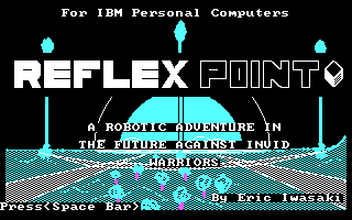 Title screen of Reflex Point
