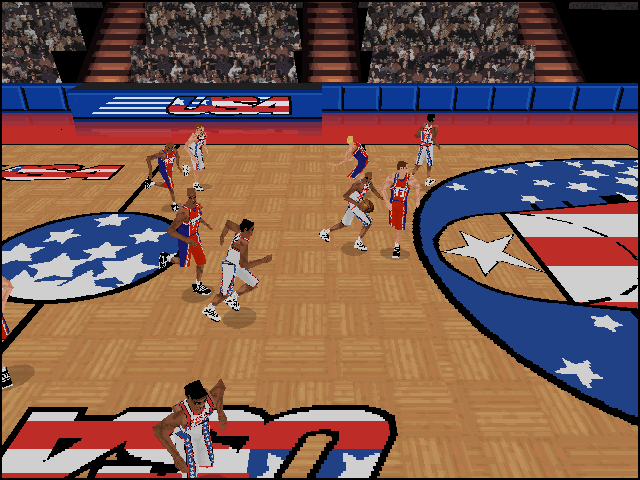 Gameplay of World League Basketball