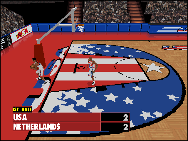 Gameplay of World League Basketball