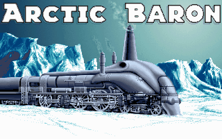 Title screen of Arctic Baron (Transarctica)