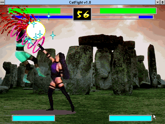 Gameplay of CatFight: The Ultimate Female Fighting Game
