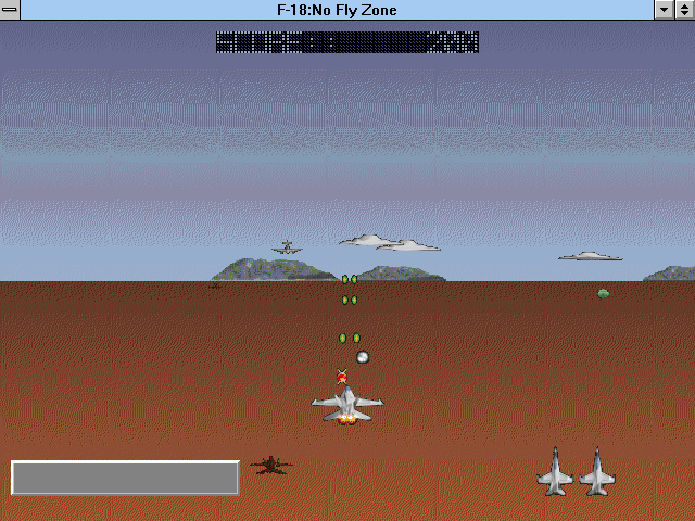Gameplay of F-18: No Fly Zone