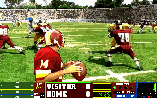 Gameplay of Quarterback Attack