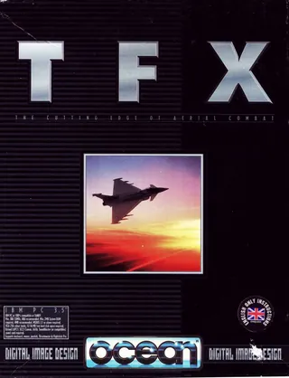 Box front of TFX, United Kingdom