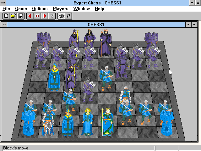 Gameplay of Expert Chess
