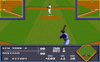 Gameplay of Bo Jackson Baseball