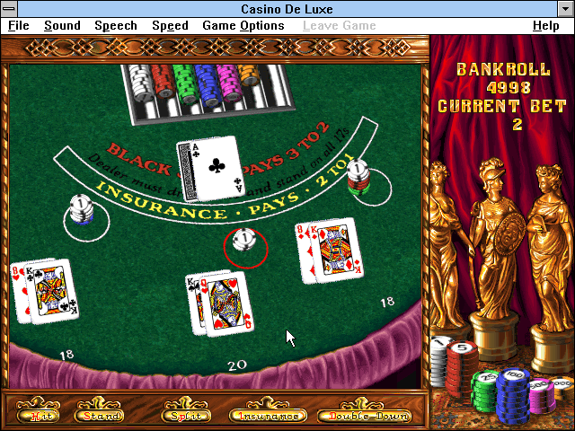 Gameplay of Casino De Luxe