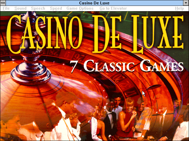 Title screen of Casino De Luxe