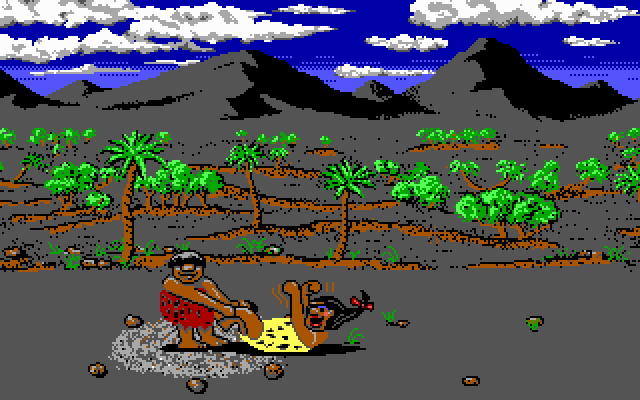 Gameplay of Caveman Ugh-lympics