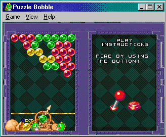 Gameplay of Puzzle Bobble