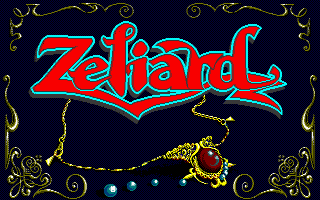 Title screen of Zeliard