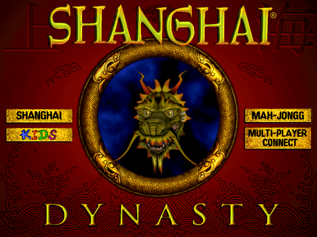 Title screen of Shanghai: Dynasty