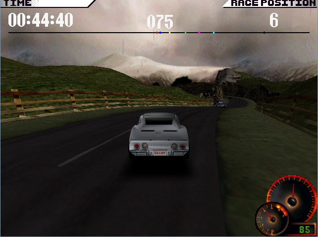 Gameplay of Test Drive 4