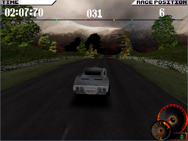 Gameplay of Test Drive 4