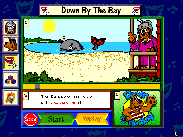 Gameplay of Gus And The Cyberbuds: Sing, Play, and Paint A Long