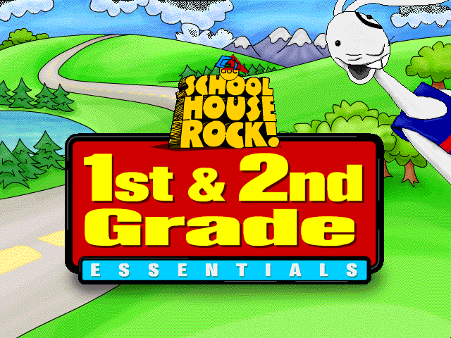 Title screen of Schoolhouse Rock!: 1st & 2nd Grade