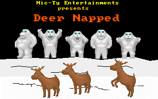 Title screen of Deer Napped