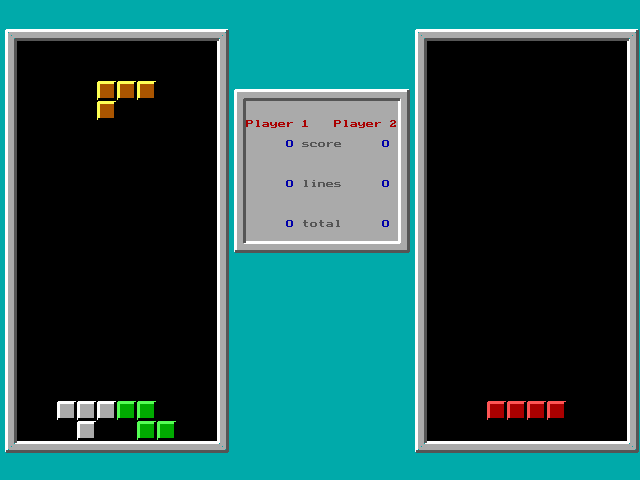 Gameplay of Tetris (1991)