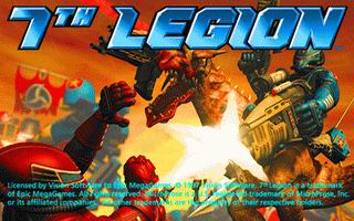 Title screen of 7th Legion
