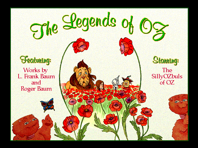Title screen of The Legends of Oz: One Hundred Years of Oz