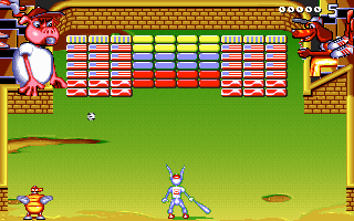 Gameplay of Bunny Bricks