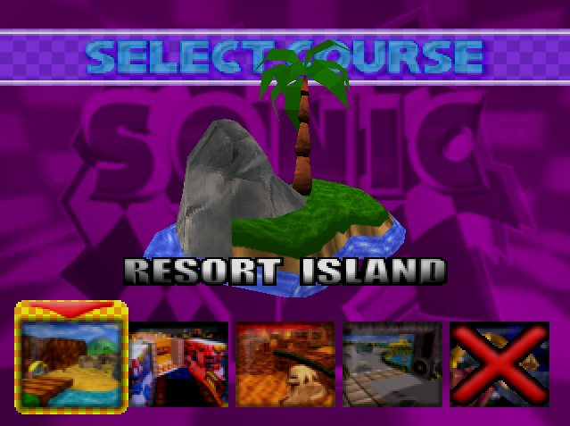 Gameplay of Sonic R