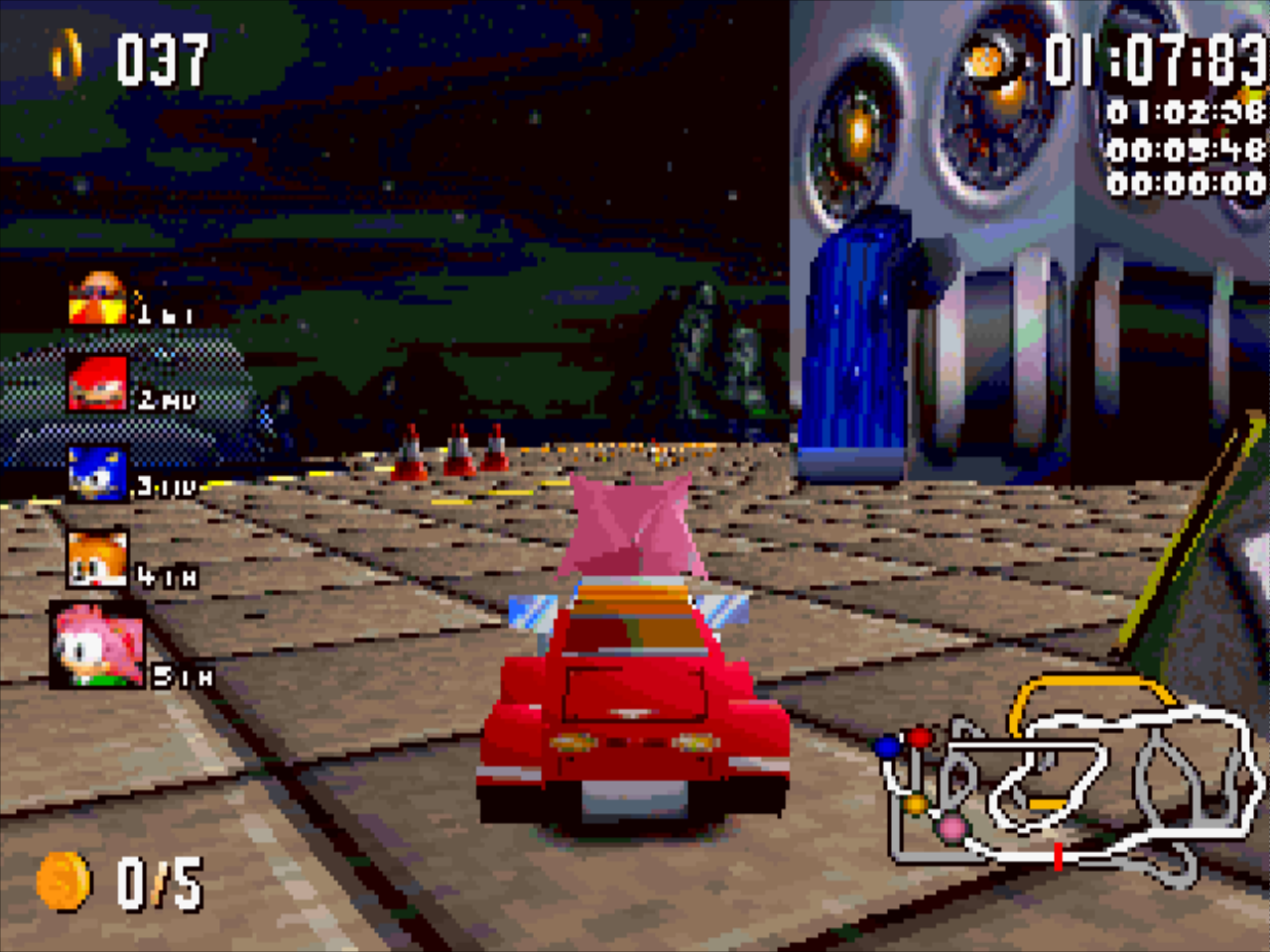Gameplay of Sonic R