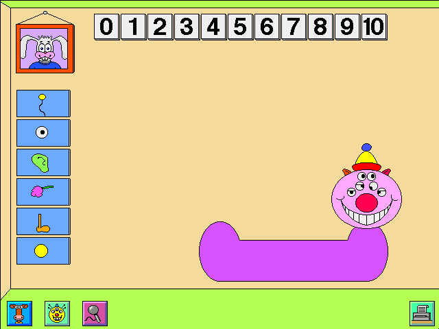 Gameplay of Millie's Math House