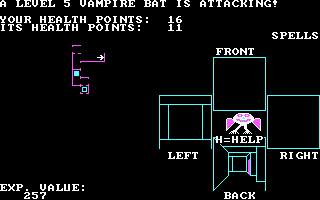 Gameplay of Moraff's Revenge