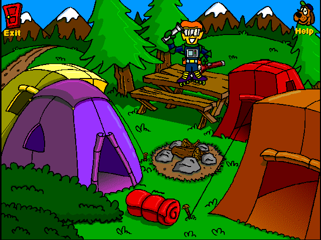 Gameplay of Gus Goes to Cyberstone Park