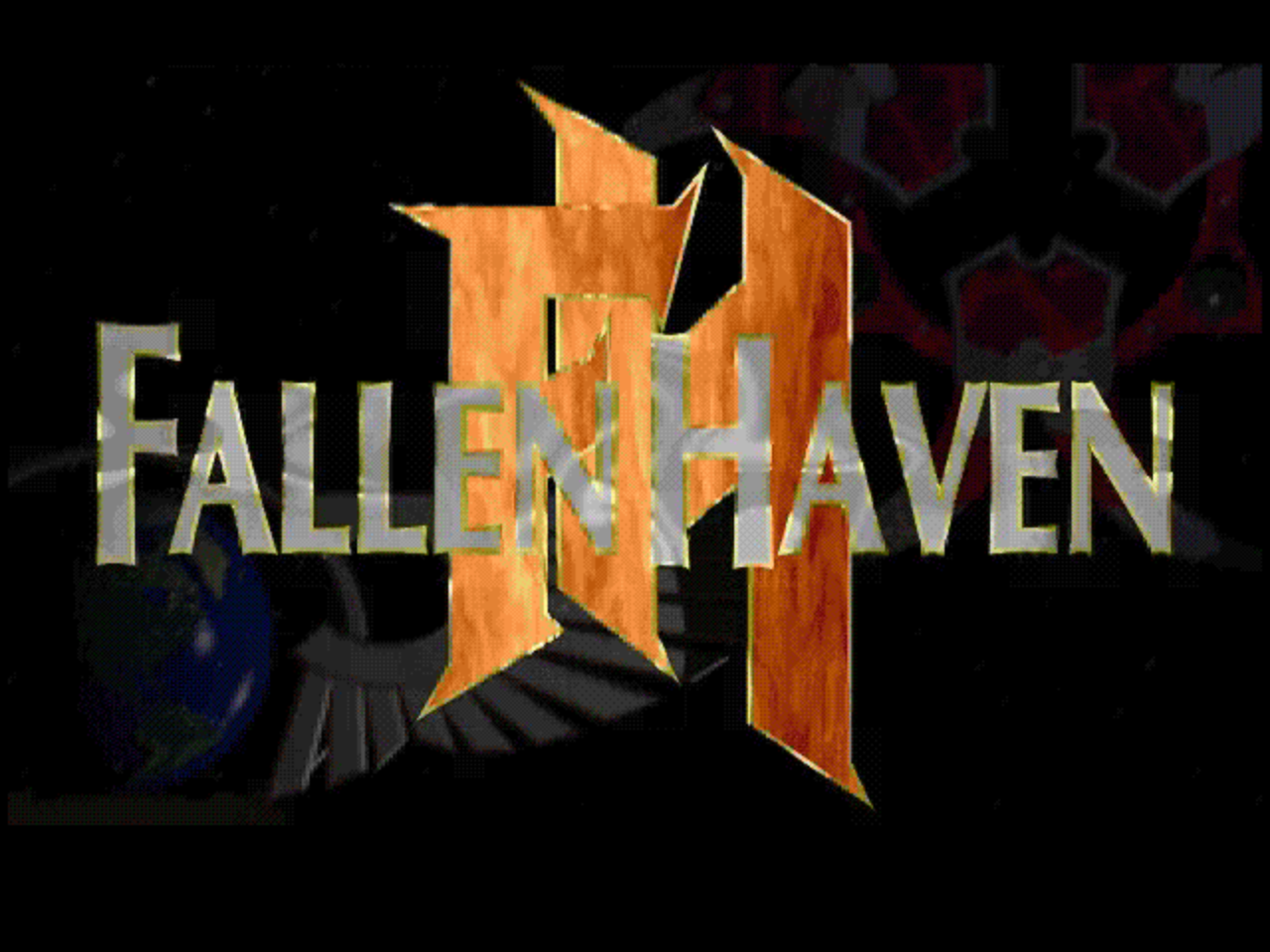 Title screen of Fallen Haven