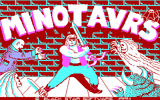 Title screen of Minotavrs