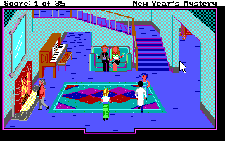 Gameplay of New Year's Mystery