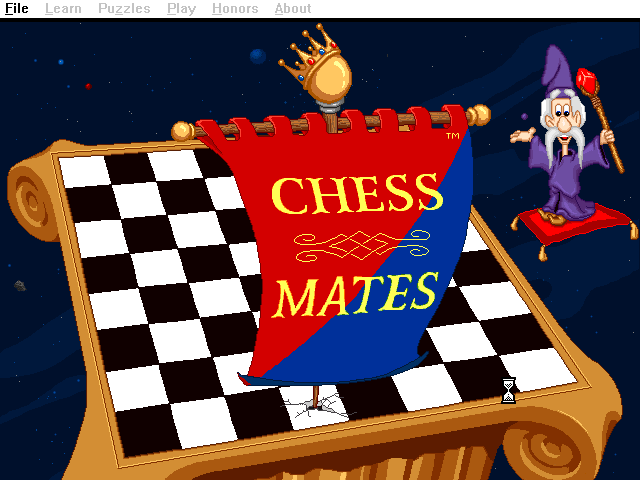Title screen of Chess Mates