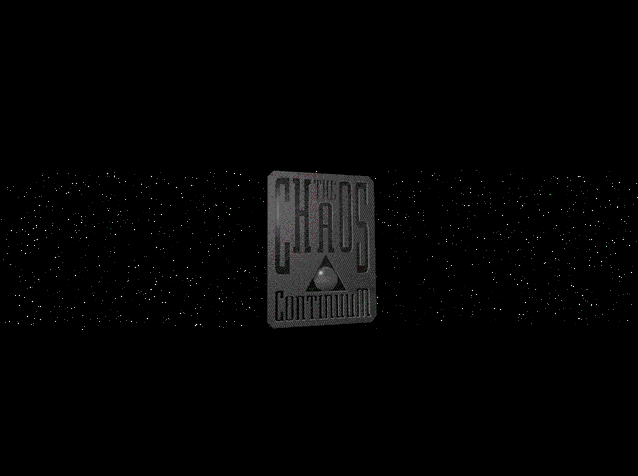 Title screen of The C.H.A.O.S. Continuum