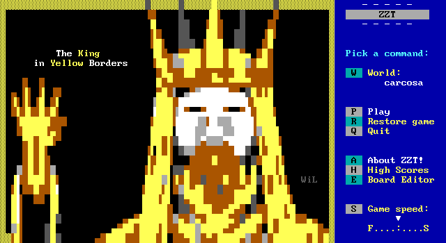 Gameplay of ZZT: eXoZZT