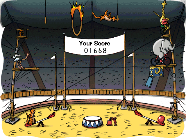 Gameplay of Curious George Learns Phonics
