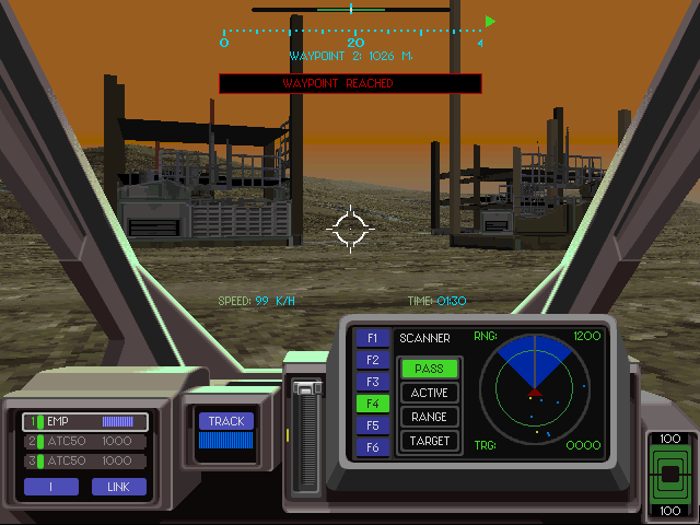 Gameplay of EarthSiege 2
