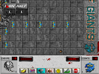 Gameplay of Blood Bowl