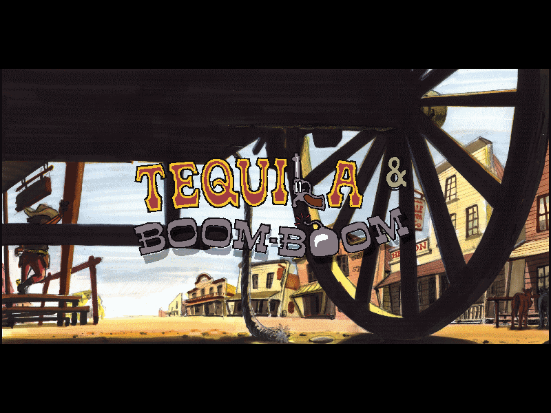 Title screen of Tequila & Boom Boom