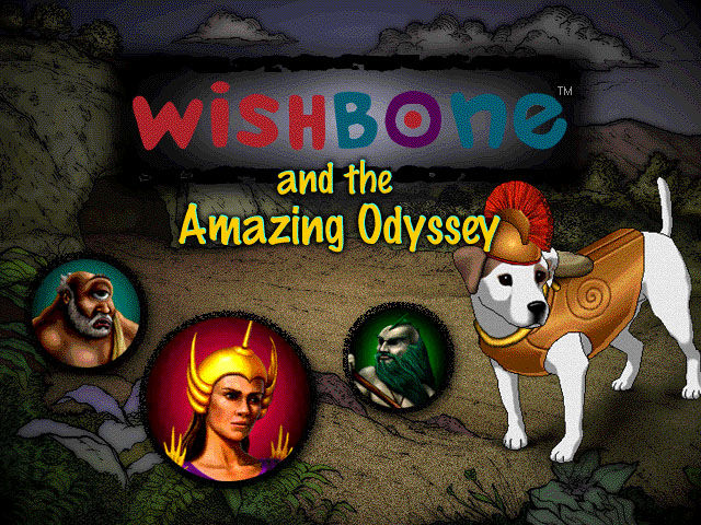 Title screen of Wishbone and the Amazing Odyssey