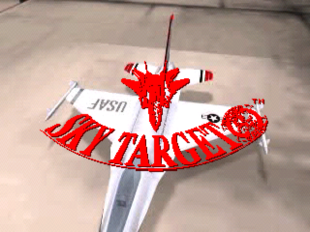 Title screen of Sky Target