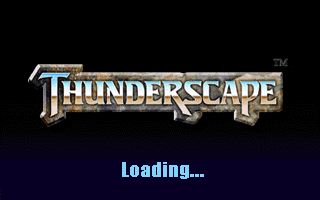 Title screen of World of Aden: Thunderscape