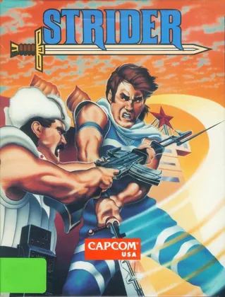 Box front of Strider, North America