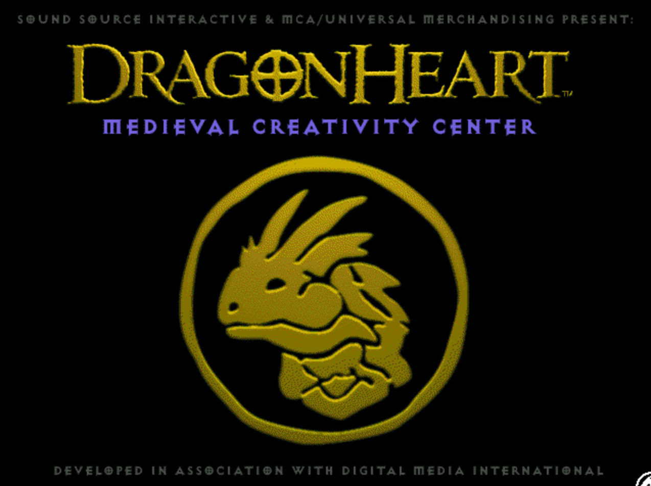 Title screen of Dragonheart: Medieval Activity Center