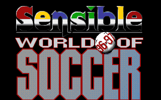 Title screen of Sensible World of Soccer '96/'97