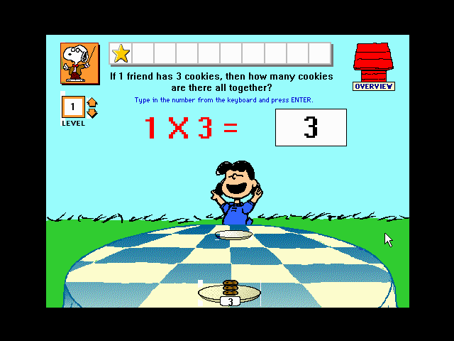 Gameplay of Yearn2Learn: Snoopy